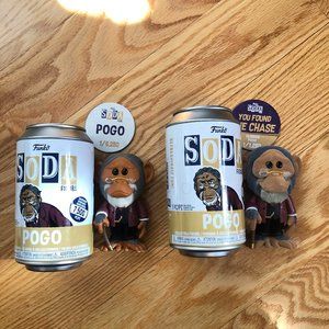 SOLD - Funko Soda Pogo common and chase bundle